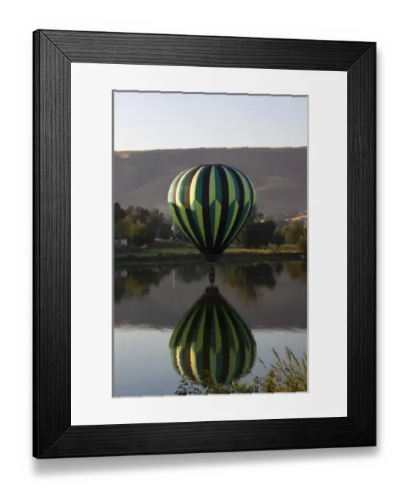Framed Print : WA, Prosser, The Great Prosser Balloon Rally, Hot air balloon over the Yakima River Framed Print : WA, Prosser, The Great Prosser Balloon Rally, Hot air balloon over the Yakima River