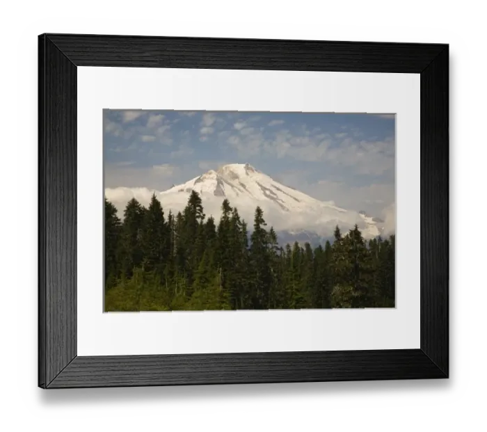 Framed Print : WA, Noisy Diobsud Wilderness, Mt. Baker from Anderson Butte Framed Print : WA, Noisy Diobsud Wilderness, Mt. Baker from Anderson Butte