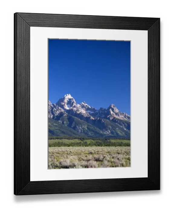 Framed Print : Teton Mountains, Wyoming Framed Print : Teton Mountains, Wyoming