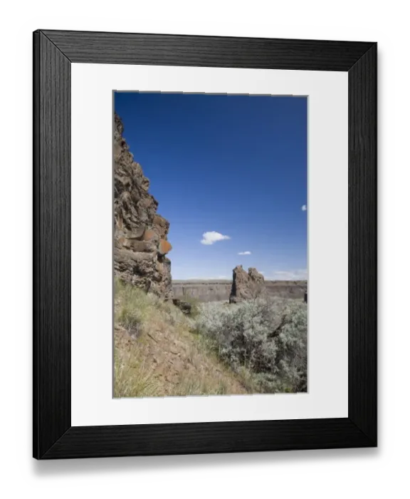 Framed Print : WA, George, Frenchman Coulee Framed Print : WA, George, Frenchman Coulee