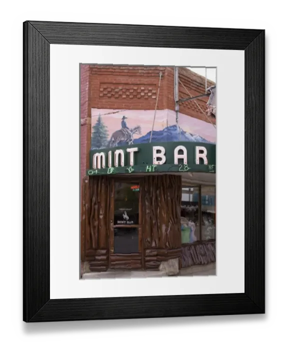 Framed Print : Sheridan, Wyoming, USA Framed Print : Sheridan, Wyoming, USA