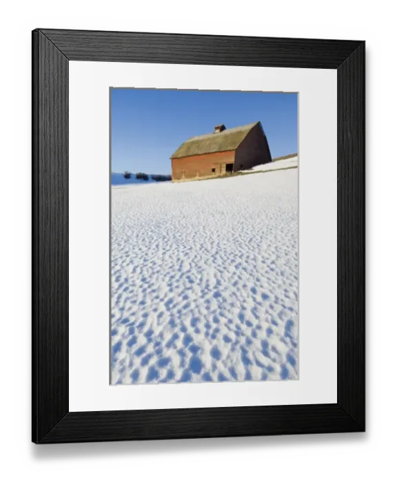 Framed Print : USA, WA, Whitman Co. Barn near Colfax Framed Print : USA, WA, Whitman Co. Barn near Colfax