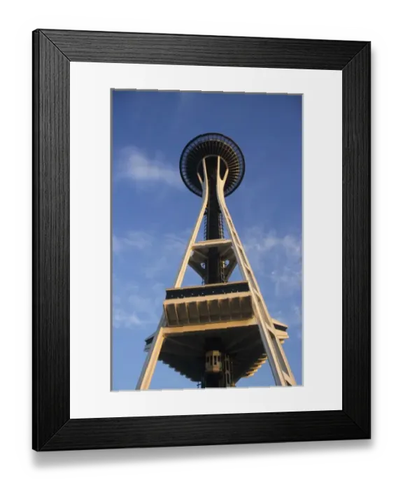 Framed Print : WA, Seattle, Space Needle Framed Print : WA, Seattle, Space Needle