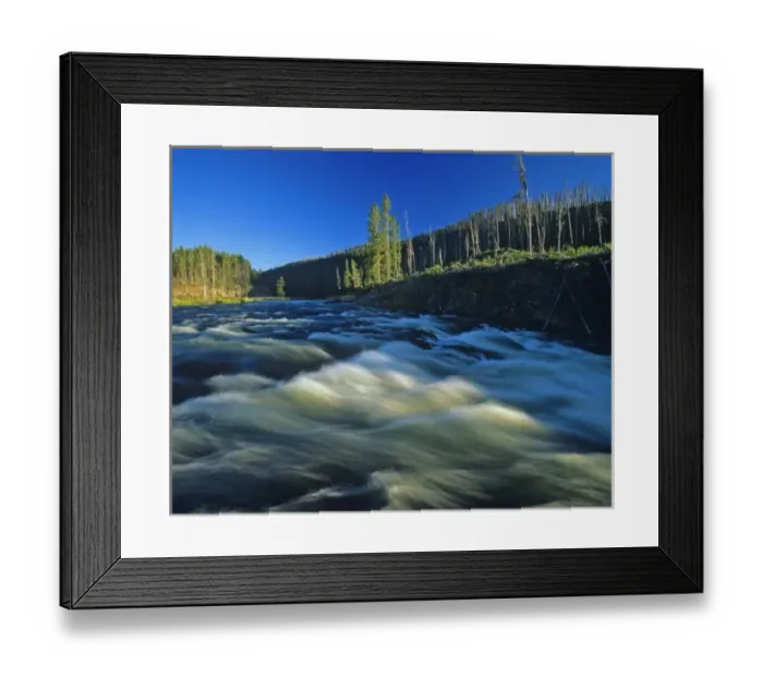 Framed Print : The Firehole River in Yellowstone National Park Framed Print : The Firehole River in Yellowstone National Park
