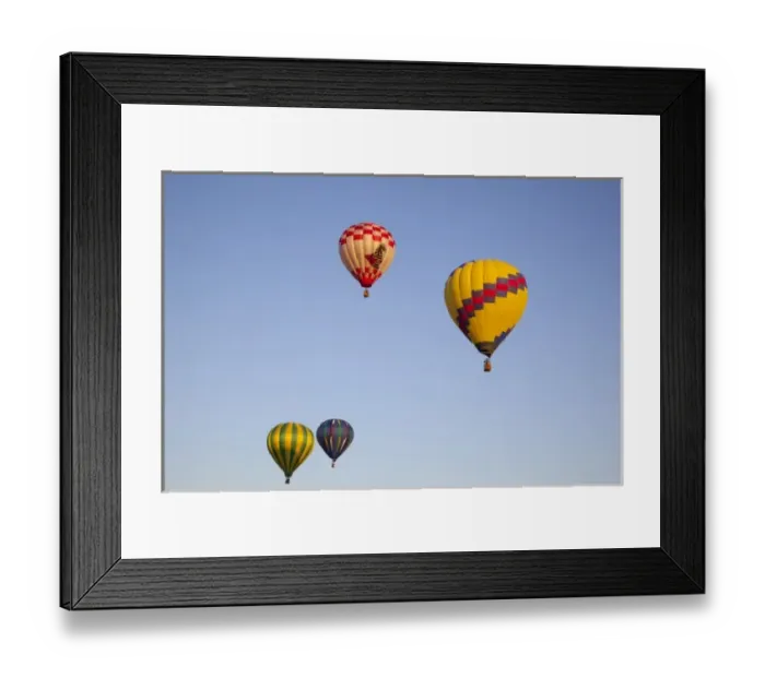 Framed Print : WA, Prosser, The Great Prosser Balloon Rally, Hot air balloons in flight Framed Print : WA, Prosser, The Great Prosser Balloon Rally, Hot air balloons in flight