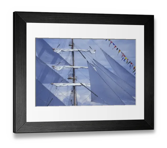 Framed Print : North America, USA, Washington State, Tacoma. Mast, sails and rigging, Tall Ship Festival Framed Print : North America, USA, Washington State, Tacoma. Mast, sails and rigging, Tall Ship Festival