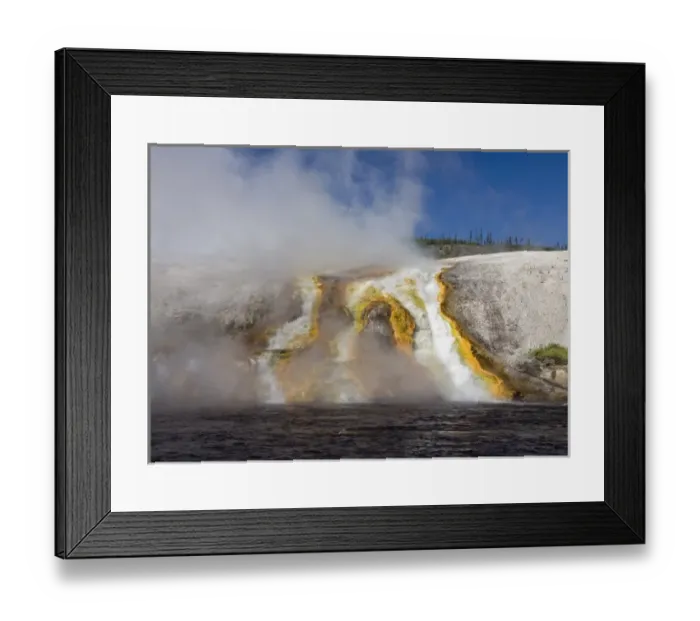 Framed Print : USA, Yellowstone National Park, Wyoming, Midway Geyser Basin Framed Print : USA, Yellowstone National Park, Wyoming, Midway Geyser Basin