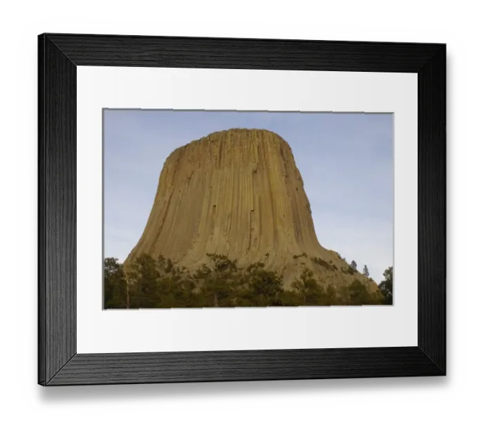 Framed Print : Devils Tower National Monument