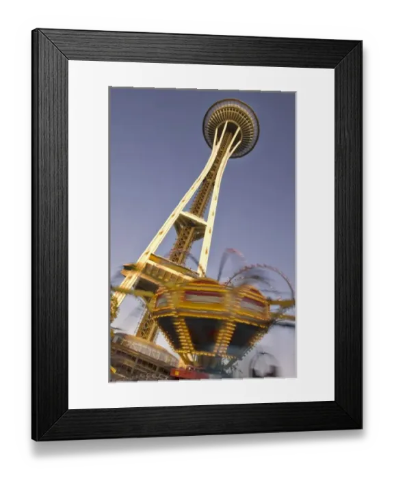 Framed Print : Space Needle in Seattle, Washington, U. S. A Framed Print : Space Needle in Seattle, Washington, U. S. A