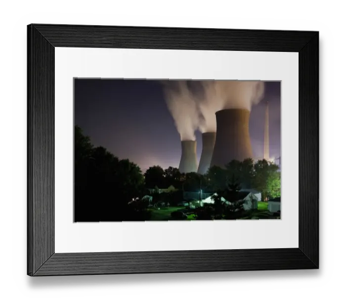 Framed Print : USA, West Virginia, Winfield, John E. Amos Power Plant, a coal-fired electrical power plant Framed Print : USA, West Virginia, Winfield, John E. Amos Power Plant, a coal-fired electrical power plant