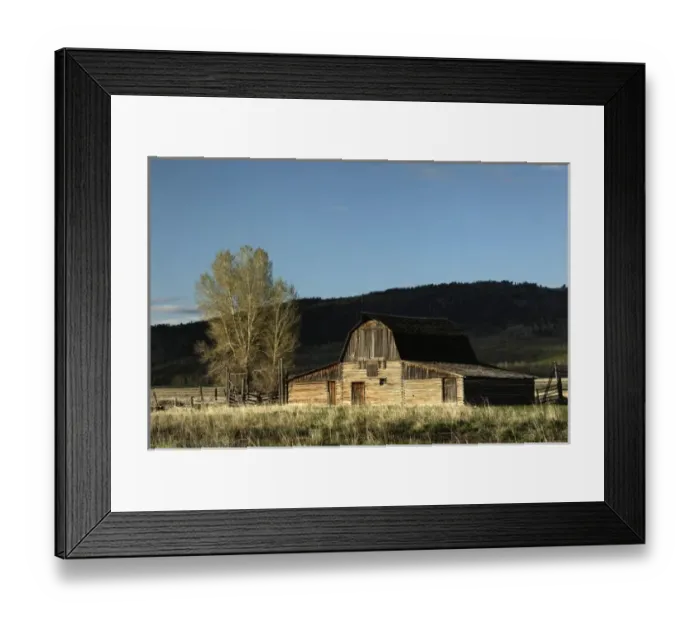 Framed Print : Barn, Grand Teton National Park, Wyoming Framed Print : Barn, Grand Teton National Park, Wyoming