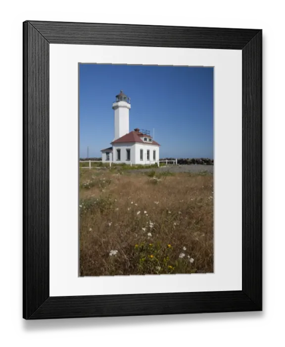 Framed Print : USA, Washington, Port Townsend, Point Wilson lighthouse, built 1913, at entrance Framed Print : USA, Washington, Port Townsend, Point Wilson lighthouse, built 1913, at entrance