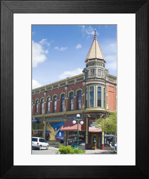 Framed Print : USA, Washington State, Ellensburg