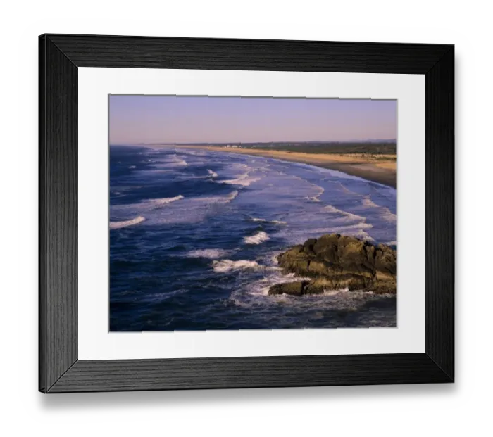 Framed Print : WA, Long Beach Peninsula along the Pacific Ocean Framed Print : WA, Long Beach Peninsula along the Pacific Ocean
