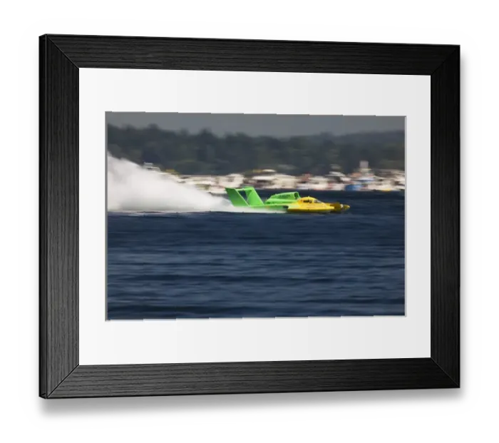 Framed Print : WA, Seattle, Seafair Hydroplane Races on Lake Washington Framed Print : WA, Seattle, Seafair Hydroplane Races on Lake Washington