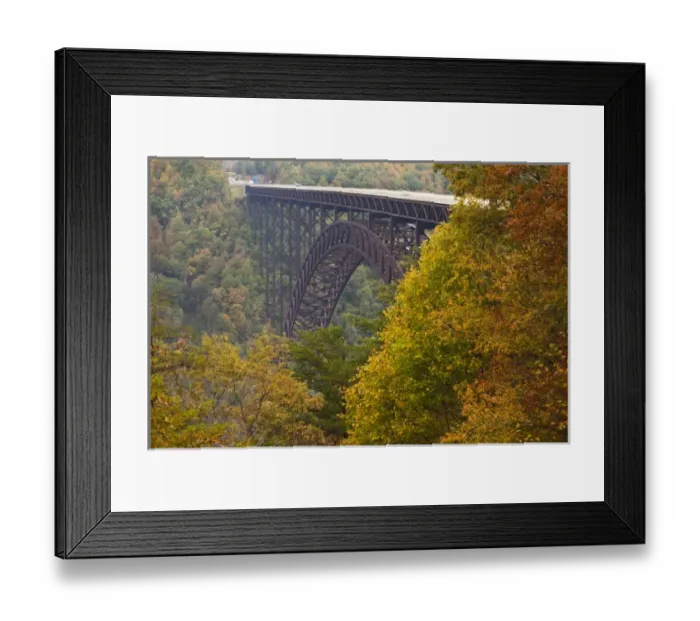 Framed Print : USA, West Virginia, Fayetteville. New River Gorge National River, New River Gorge Bridge Framed Print : USA, West Virginia, Fayetteville. New River Gorge National River, New River Gorge Bridge