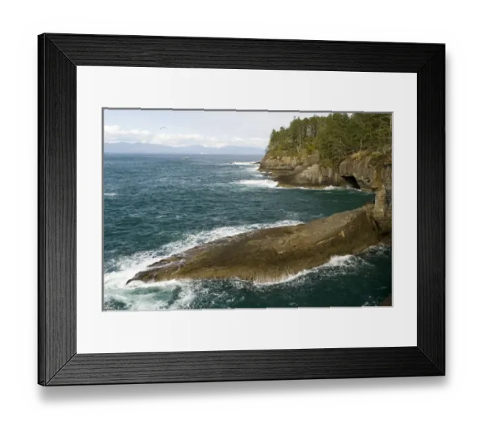 Framed Print : Cape Flattery - northwesternmost point of lower 48 USA. UNESCO World Heritage Site Framed Print : Cape Flattery - northwesternmost point of lower 48 USA. UNESCO World Heritage Site