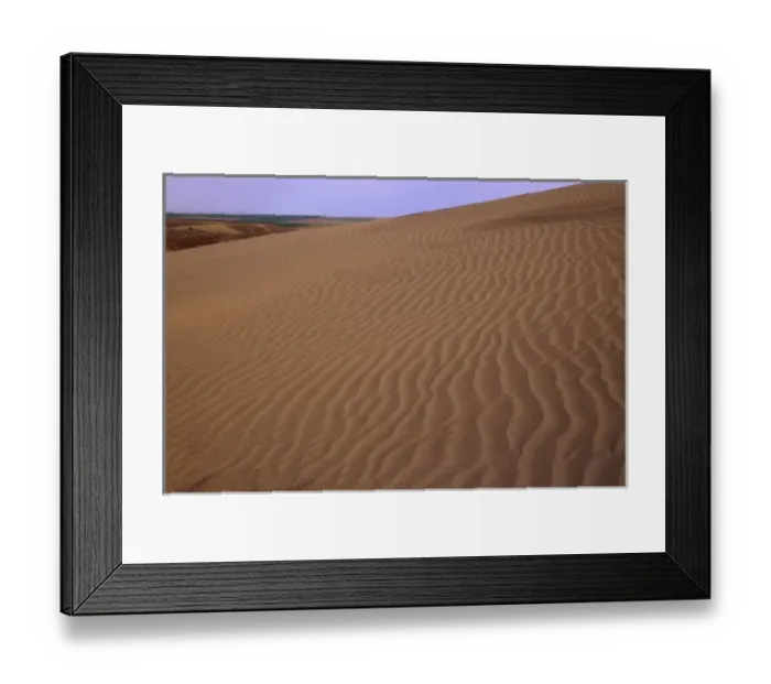 Framed Print : WA, Juniper Dunes Wilderness, sand dunes
