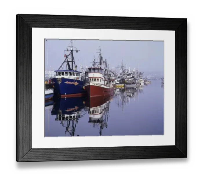 Framed Print : WA, Seattle, Fishermens Terminal Framed Print : WA, Seattle, Fishermens Terminal