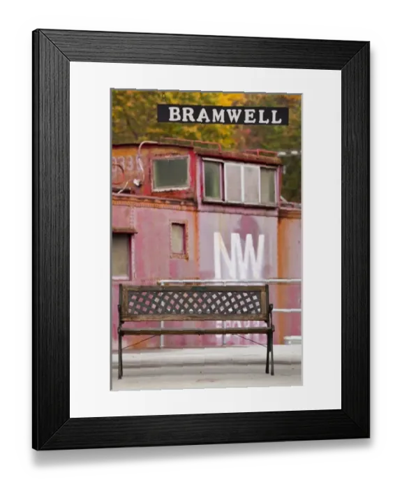 Framed Print : USA, West Virginia, Bramwell. National Coal Heritage Area, former coal boom town Framed Print : USA, West Virginia, Bramwell. National Coal Heritage Area, former coal boom town
