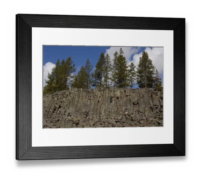 Framed Print : Sheepeater Cliff basalt columns. Yellowstone National Park. Wyoming. USA Framed Print : Sheepeater Cliff basalt columns. Yellowstone National Park. Wyoming. USA