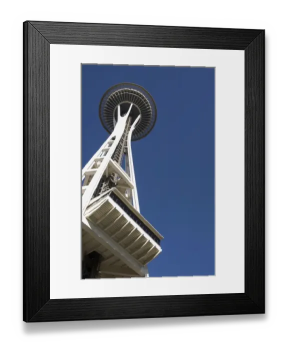 Framed Print : USA, Washington State, Seattle, Space Needle Framed Print : USA, Washington State, Seattle, Space Needle