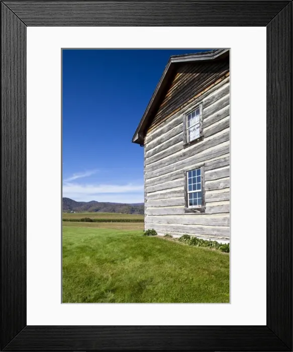 Framed Print : USA, West Virginia, Hillsboro. Pearl S. Buck Birthplace Museum, birthplace of Pearl S