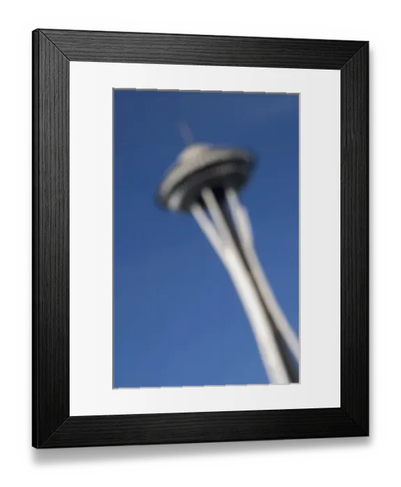 Framed Print : USA, Washington State, Seattle, Space Needle Framed Print : USA, Washington State, Seattle, Space Needle