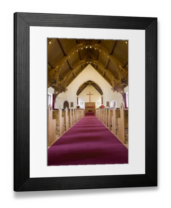 Framed Print : WY, Yellowstone National Park, Mammoth Hot Springs, historic Fort Yellowstone, Chapel Framed Print : WY, Yellowstone National Park, Mammoth Hot Springs, historic Fort Yellowstone, Chapel