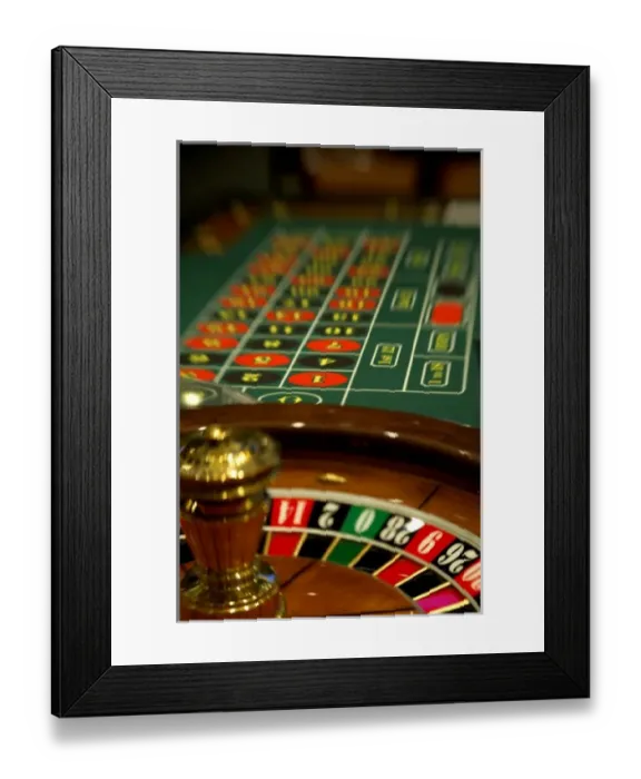 Framed Print : Mexico cruise. Princess Cruises Dawn Princess casino, roulette wheel