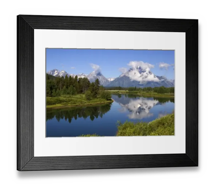 Framed Print : Teton National Park along the Snake River, Wyoming Framed Print : Teton National Park along the Snake River, Wyoming