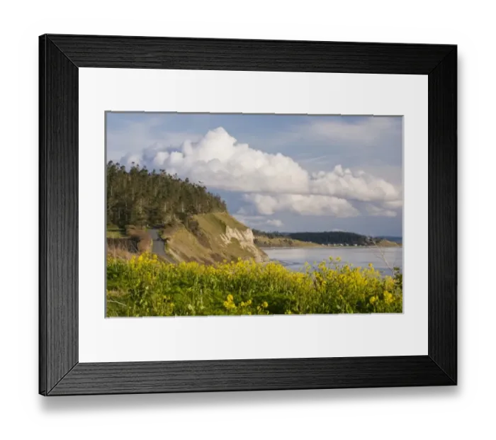 Framed Print : Unknown. USA, WA, Whidbey Island, Ebeys Landing NHR Framed Print : Unknown. USA, WA, Whidbey Island, Ebeys Landing NHR