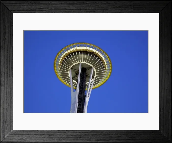 Framed Print : WA, Seattle, Space Needle Framed Print : WA, Seattle, Space Needle