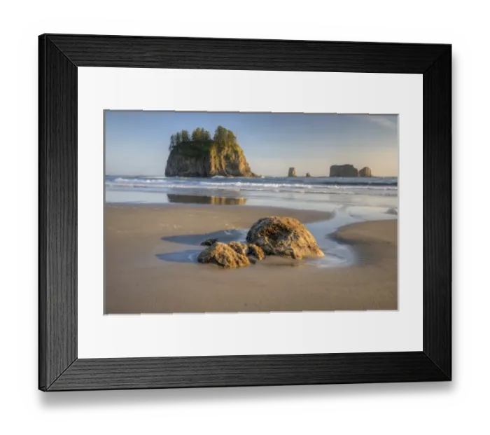 Framed Print : WA, Olympic National Park, Second Beach Framed Print : WA, Olympic National Park, Second Beach