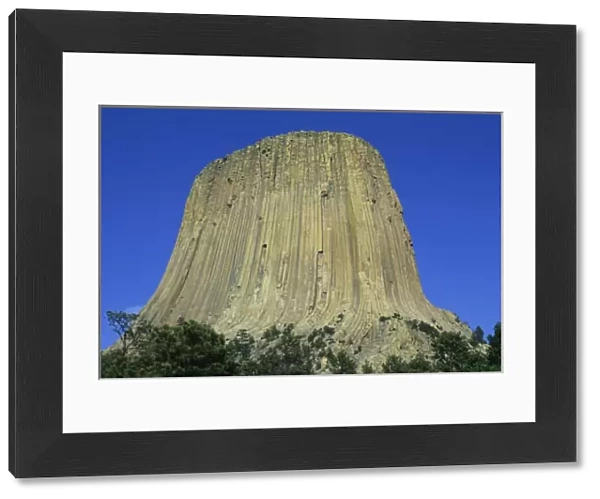 USA, Wyoming, Devils Tower, Devils Tower National Monument, 867 high