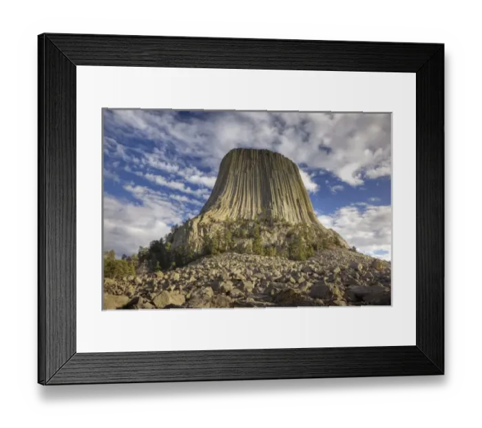 Framed Print : WY, Devils Tower National Monument Framed Print : WY, Devils Tower National Monument
