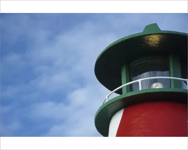 USA, Washington, Long Beach. Lighthouse close-up