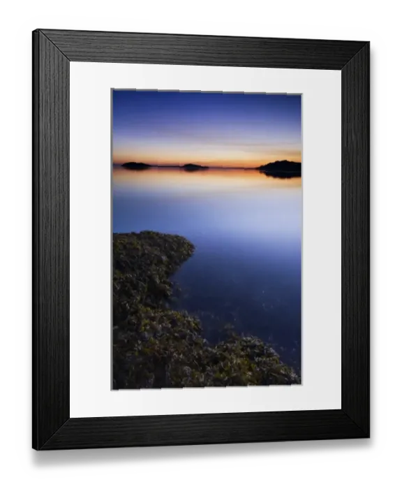 Framed Print : USA, WA, San Juan Island, Limestone Point Dawn Framed Print : USA, WA, San Juan Island, Limestone Point Dawn