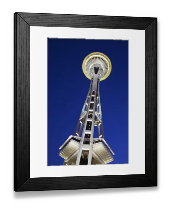 Framed Print : WA, Seattle, Space Needle Framed Print : WA, Seattle, Space Needle