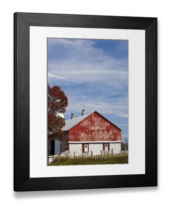 Framed Print : USA, West Virginia, Arbovale. Monongahela National Forest, old barn, autumn Framed Print : USA, West Virginia, Arbovale. Monongahela National Forest, old barn, autumn