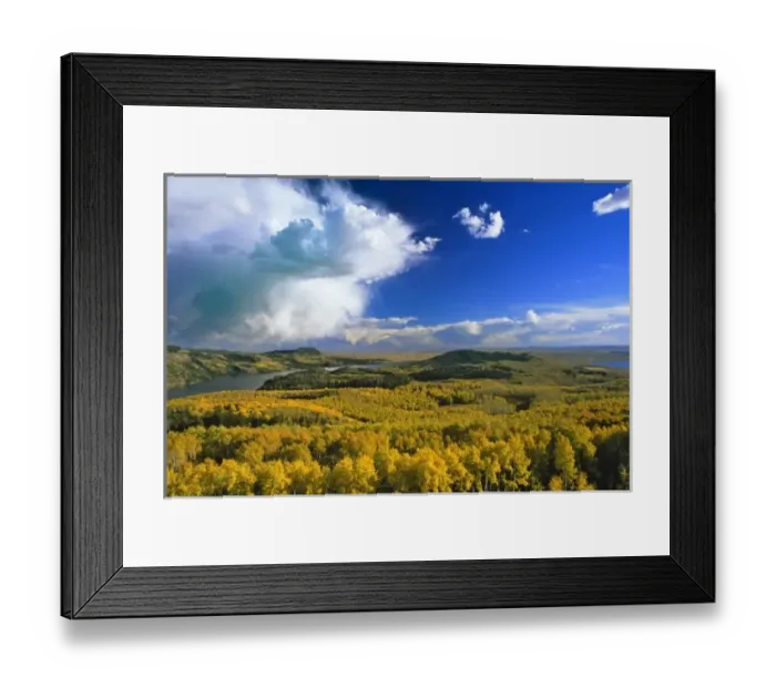 Framed Print : Storm clouds gather over Fremont Lake in the foothills of the Wind Mountain Range near Pinedale Framed Print : Storm clouds gather over Fremont Lake in the foothills of the Wind Mountain Range near Pinedale