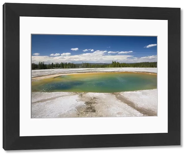 WY, Yellowstone National Park, Midway Geyser Basin, Turquoise Pool