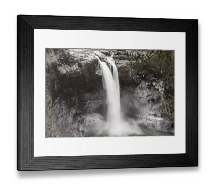Framed Print : WA, Snoqualmie; Snoqualmie Falls, 268 falls Framed Print : WA, Snoqualmie; Snoqualmie Falls, 268 falls