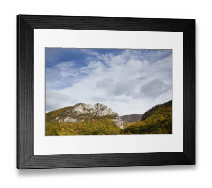 Framed Print : USA, West Virginia, Seneca Rocks. Spruce Knob-Seneca Rocks National Recreation Area Framed Print : USA, West Virginia, Seneca Rocks. Spruce Knob-Seneca Rocks National Recreation Area