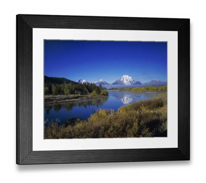 Framed Print : Oxbow Bend at sunrise, Grand Teton NP, Wyoming, September 2005 Framed Print : Oxbow Bend at sunrise, Grand Teton NP, Wyoming, September 2005