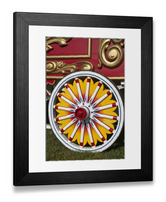 Framed Print : Milwaukee, Wisconsin. Historic circus wagons at the annual Great CIrcus Parade