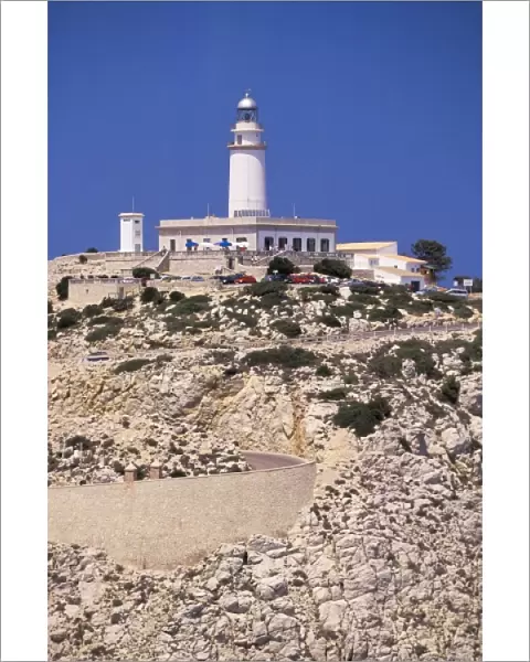 Spain, Balearics, Mallorca, Cap de Formentor. Cap de Formentor Lighthouse
