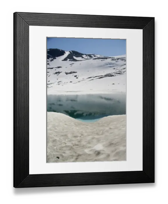 Framed Print : Norway, Scenic area between Geiranger & Hellesylt. Stryn Ski Center, Summer time ski area Framed Print : Norway, Scenic area between Geiranger & Hellesylt. Stryn Ski Center, Summer time ski area