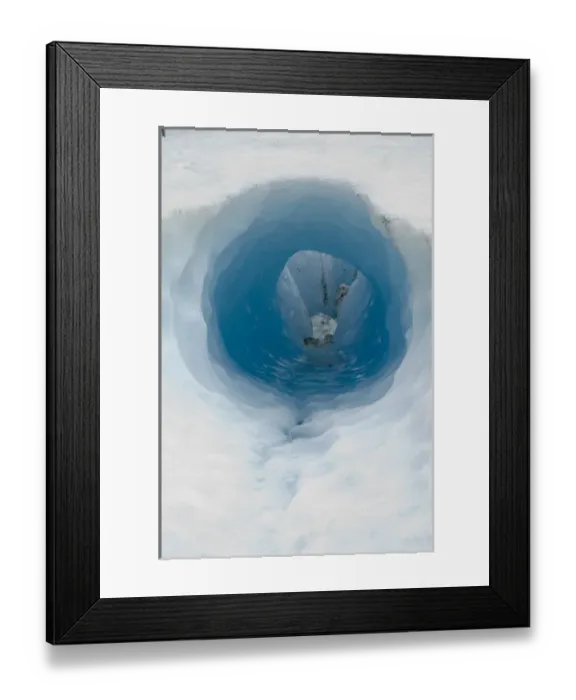 Framed Print : Norway, Sogn og Fjordane. Ice tunnel on Briksdalsbreen Framed Print : Norway, Sogn og Fjordane. Ice tunnel on Briksdalsbreen