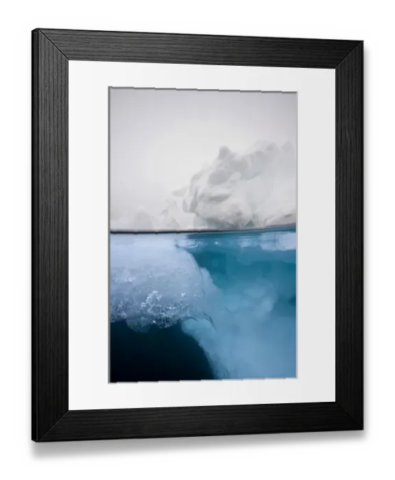 Framed Print : Norway, Svalbard, Nordaustlandet, Underwater view of sea ice along Hinlopen Strait Framed Print : Norway, Svalbard, Nordaustlandet, Underwater view of sea ice along Hinlopen Strait